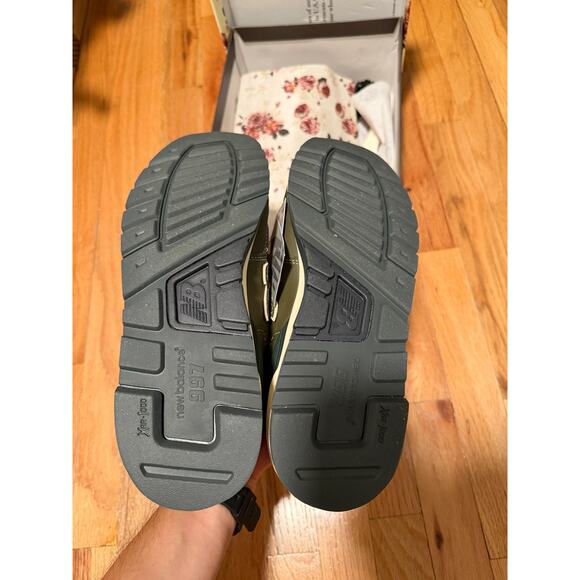 Aime Leon Dore x New Balance 997 Made in USA Dark Moss Angora Size 10 OG - Picture 6 of 6